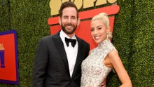Tarek El Moussa and Heather Rae Young attend the 2021 MTV Movie & TV Awards: UNSCRIPTED in Los Angeles.