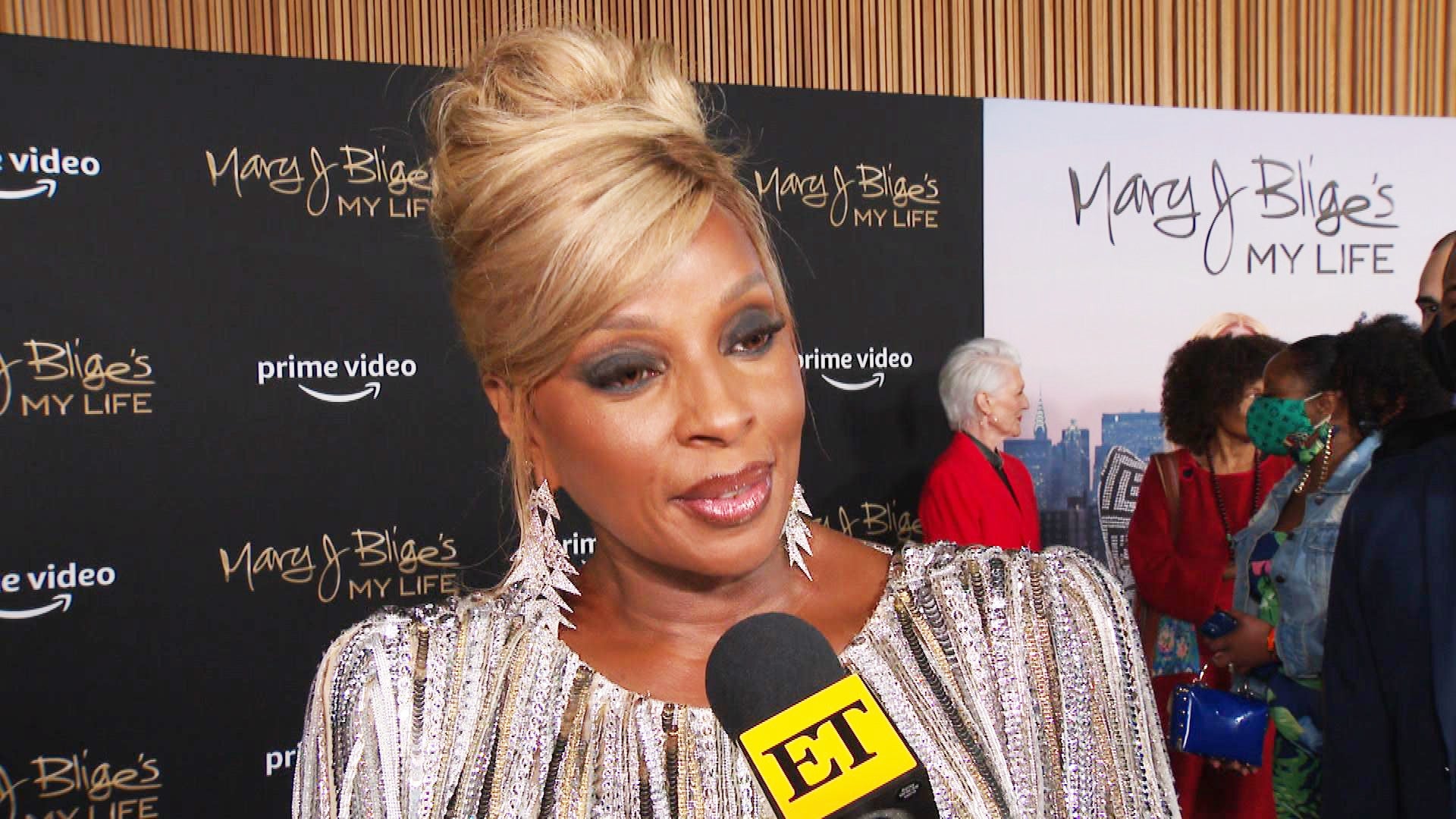 Mary J. Blige Accepts the Icon Award in Sparkling Multicolored