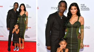 Travis Scott Says He Loves 'Wifey' Kylie Jenner and Daughter Stormi During Charity Gala Speech