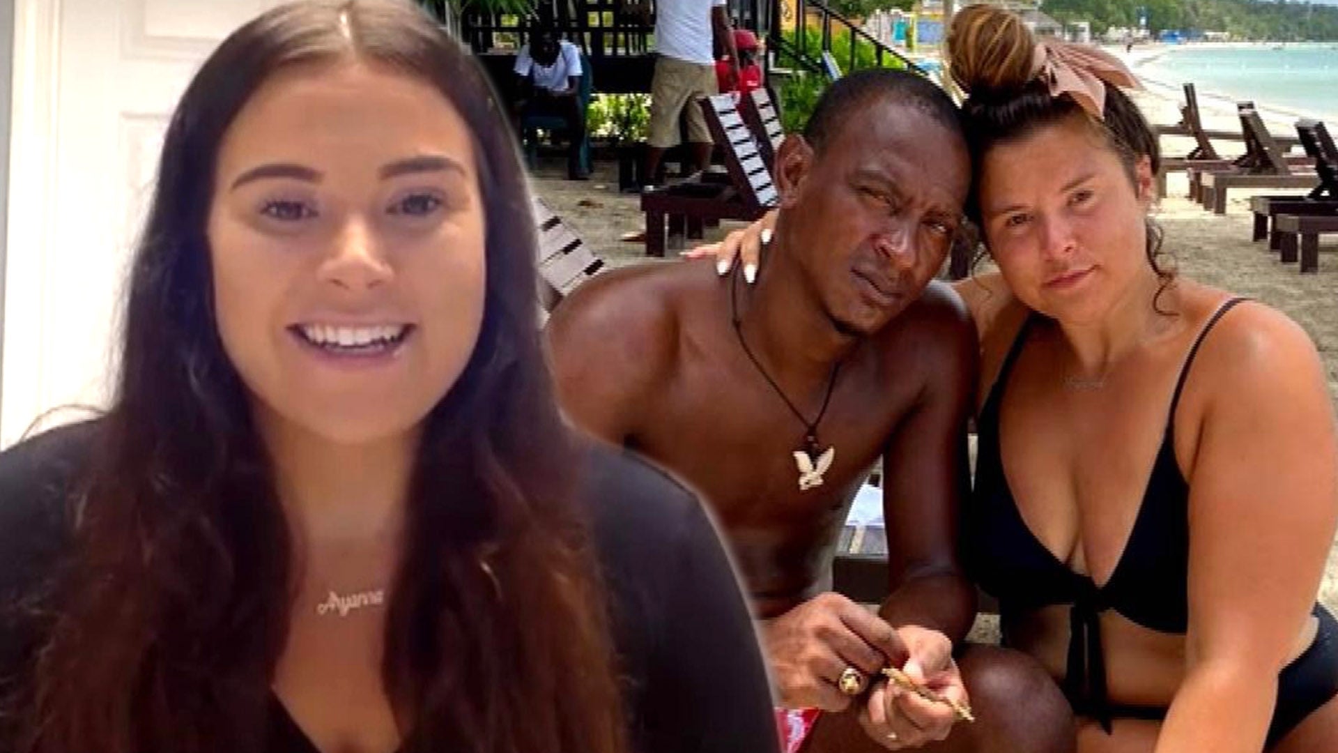 The Caribbean A 90 Day Story Star Aryanna on Boyfriend Sherlon Working at a Swingers Resort image