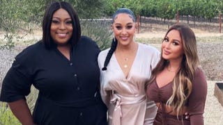 'The Real's Adrienne Houghton and Loni Love Reunite With Tamera Mowry-Housely in Napa