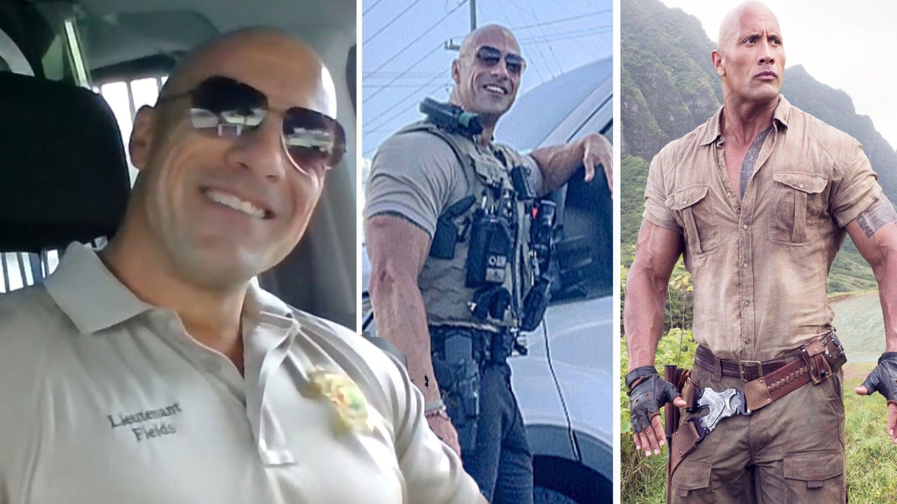 Meet Dwayne ‘The Rock’ Johnson’s LookAlike Police Officer (Exclusive)
