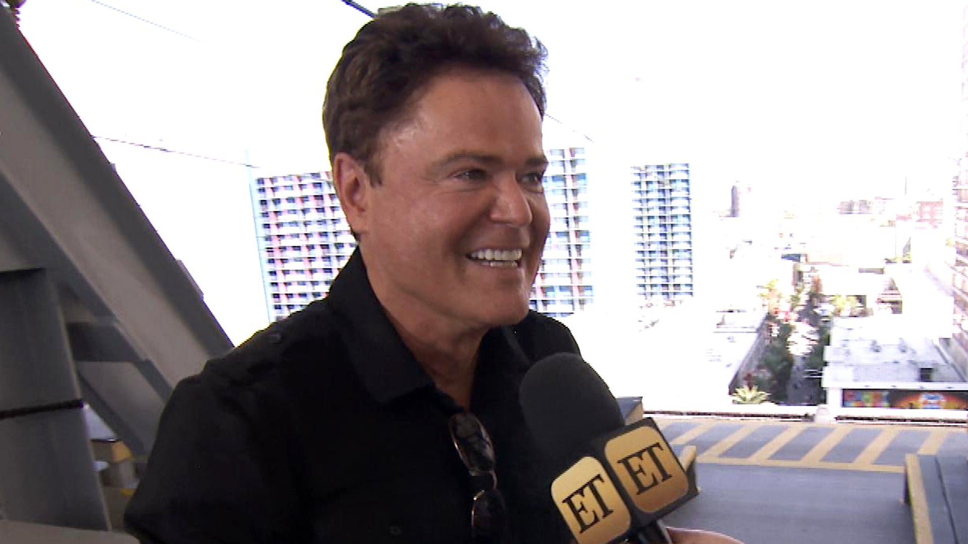 Donny Osmond Celebrates First Week of Solo Vegas Residency With Ziplining!  (Exclusive)
