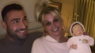 Britney Spears and Sam Asghari Joke They Welcomed a Baby