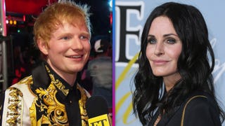 VMAs 2021: Ed Sheeran Reveals Courteney Cox Sings on His New Album! (Exclusive)