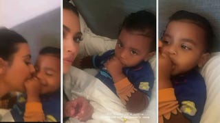 Watch Kim Kardashian's Son Psalm Totally Ignore Her!