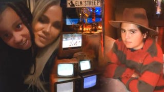 Kardashian Kids Attend Kylie Jenner's Halloween Dinner Party   