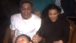 See Kim Kardashian and Pete Davidson’s Halloween Hand-Holding