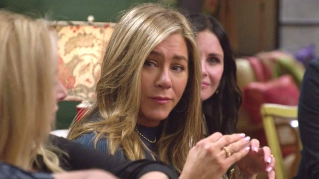 Jennifer Aniston Reveals She Had to Walk Off 'Friends' Reunion Set