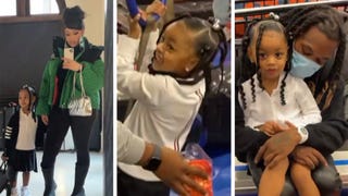 Cardi B's Daughter Kulture Lives It Up at Trampoline Park