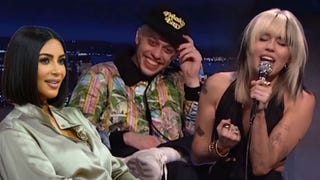 Miley Cyrus Teases Pete Davidson Over Kim Kardashian Romance