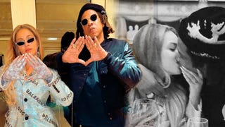 Beyoncé and JAY-Z Share Sweet PDA at His 52nd Birthday Celebration