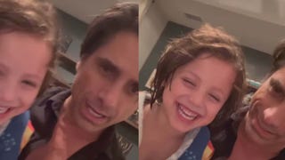 Watch John Stamos' Son Billy Makes Him Laugh After Bob Saget's Death