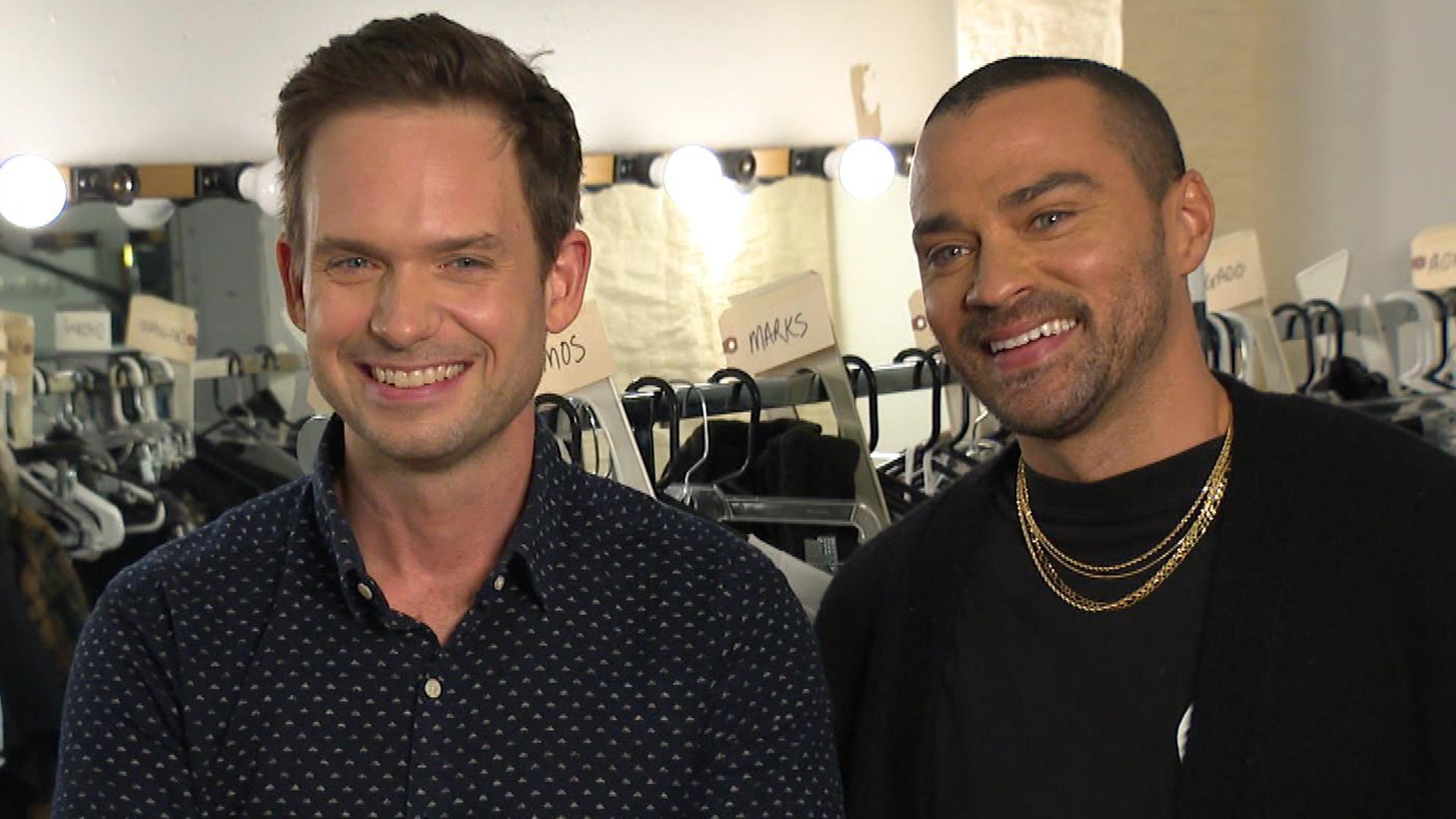 Jesse Williams and Patrick J. Adams Get Real About Going Nude for New  Broadway Show 'Take Me Out'