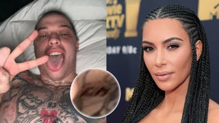 Pete Davidson Has Kim Kardashian's Name Inked on His Chest!