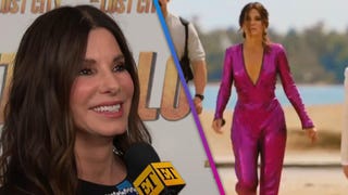 Sandra Bullock Says Her Sequin Jumpsuit Is the ‘Real Star’ of ‘The Lost City’ (Exclusive)