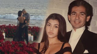 Travis Barker Went to Kourtney Kardashian's Dad's Grave Before Proposing