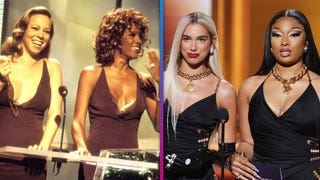 GRAMMYs: Dua Lipa and Megan Thee Stallion Recreate Throwback Whitney Houston and Mariah Carey Moment