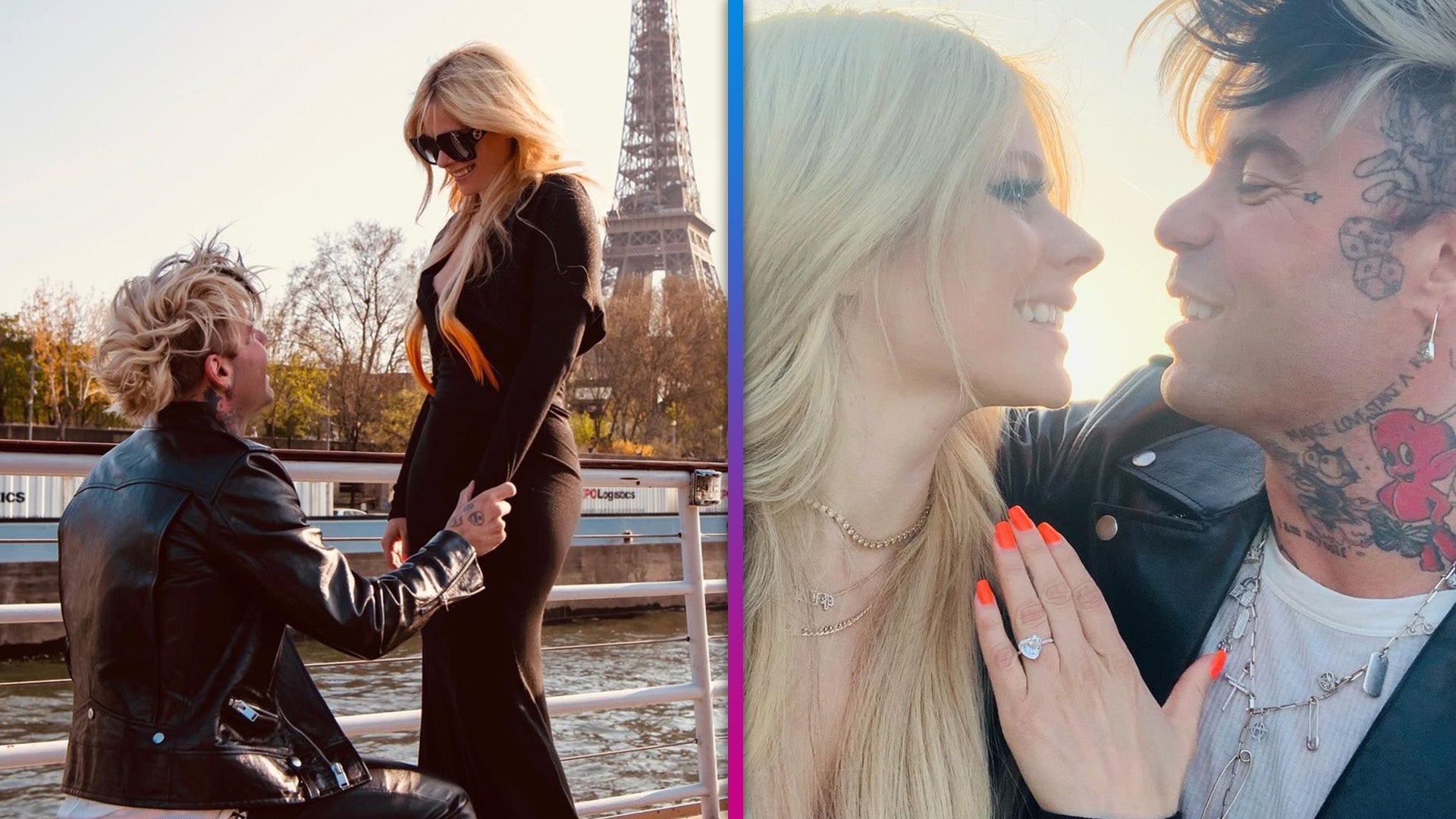 Avril Lavigne Lesbian Porn - Avril Lavigne Is Engaged to Mod Sun!