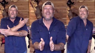 Watch Blake Shelton's Chaotic TikTok Dance to Lizzo's 'About Damn Time'