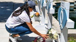 Meghan Markle Joins Mourners at Texas School Shooting Memorial