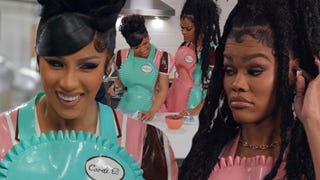 Cardi B Makes Chocolate With Teyana Taylor on 'Cardi Tries' (Exclusive)