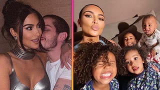 Pete Davidson ‘Gets Along Well’ With Kim Kardashian's Kids (Source)