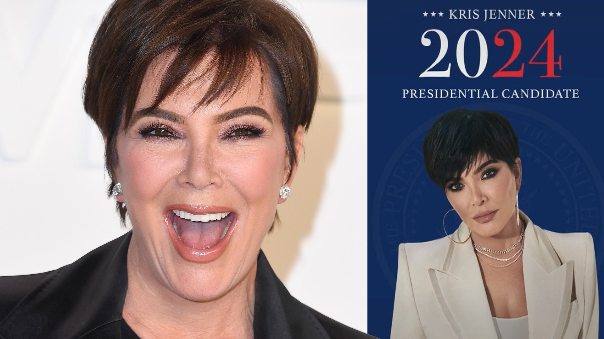 Kris Jenner Announces Her Run for President in 2024 in TikTok Prank