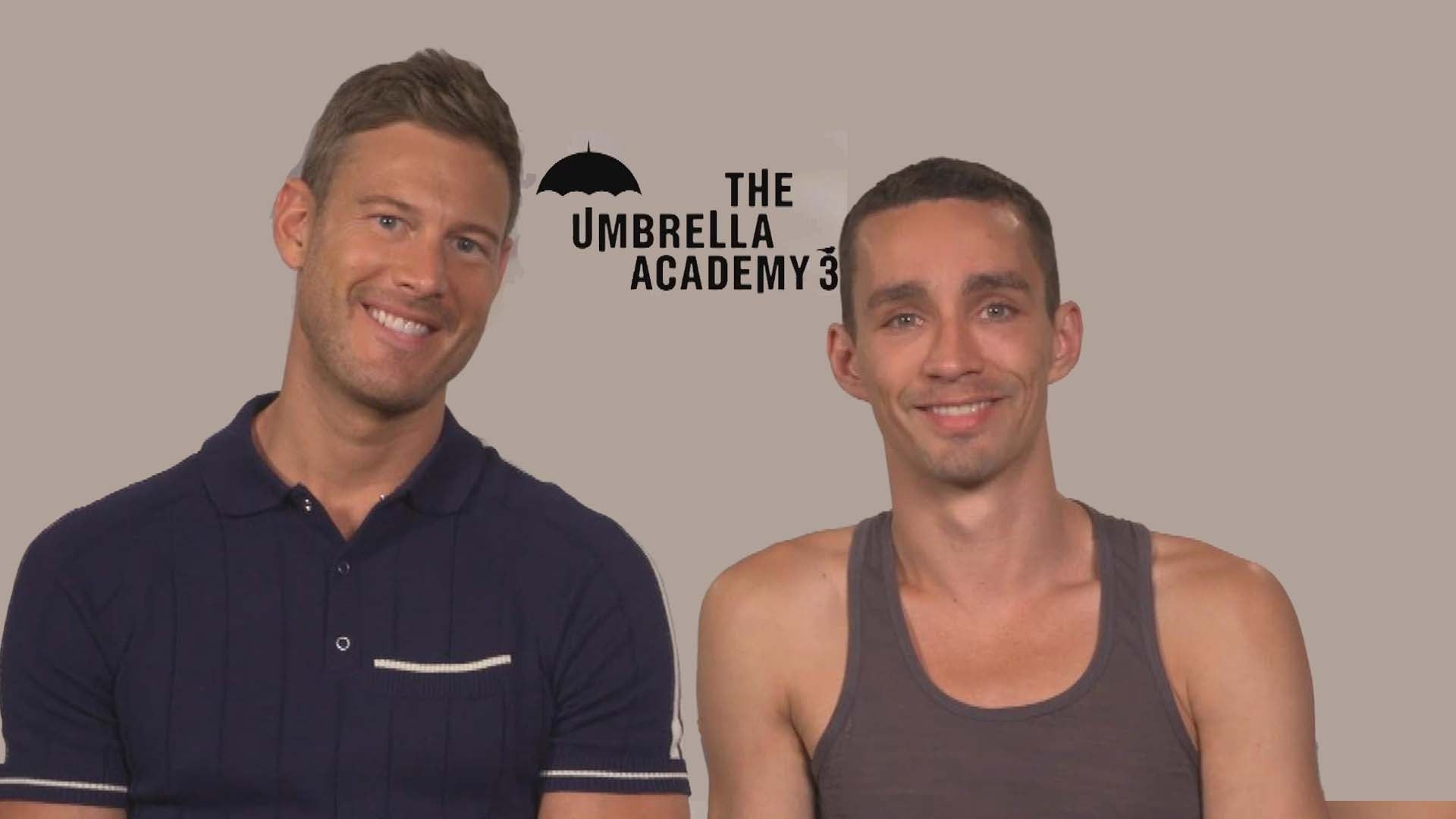 'The Umbrella Academy': Tom Hopper and Robert Sheehan on Season 3's Biggest Moments (Exclusive)  