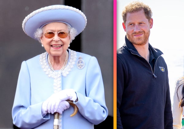 Prince Harry and Meghan Markle Make Platinum Jubilee Appearance With Queen Elizabeth