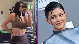 Kylie Jenner Flaunts Abs as She Documents Postpartum Workout Struggles