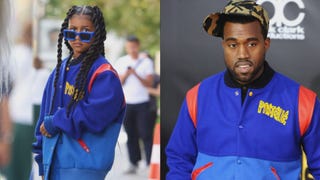 Kim Kardashian's Daughter North West Wears Dad Kanye's Hand-me-down! 