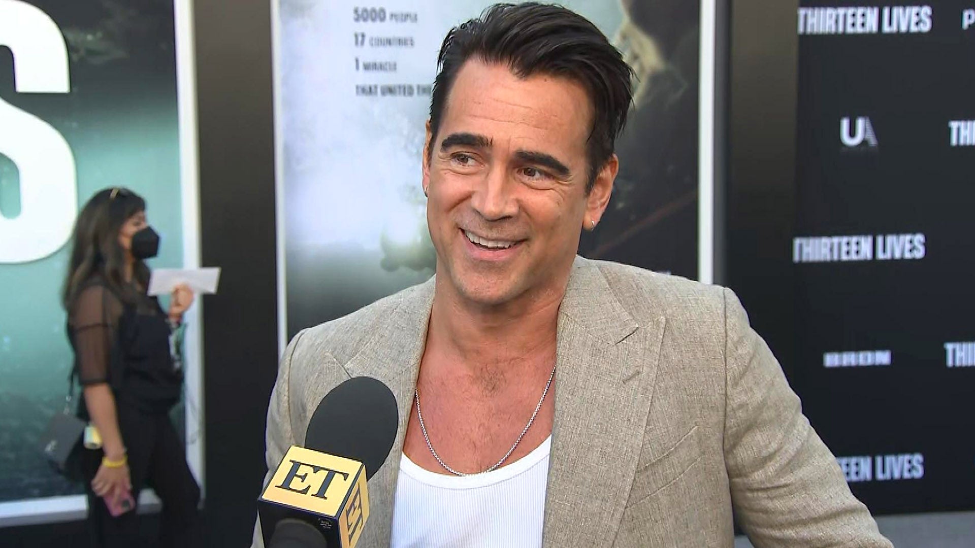 Colin Farrell on ‘Terrifying’ Experience Filming Underwater for ‘Thirteen Lives’ Film (Exclusive)