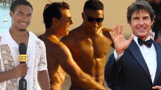 ‘Top Gun’ Star Tarzan on Pressure of Football Scene and Being Friends With Tom Cruise (Exclusive)