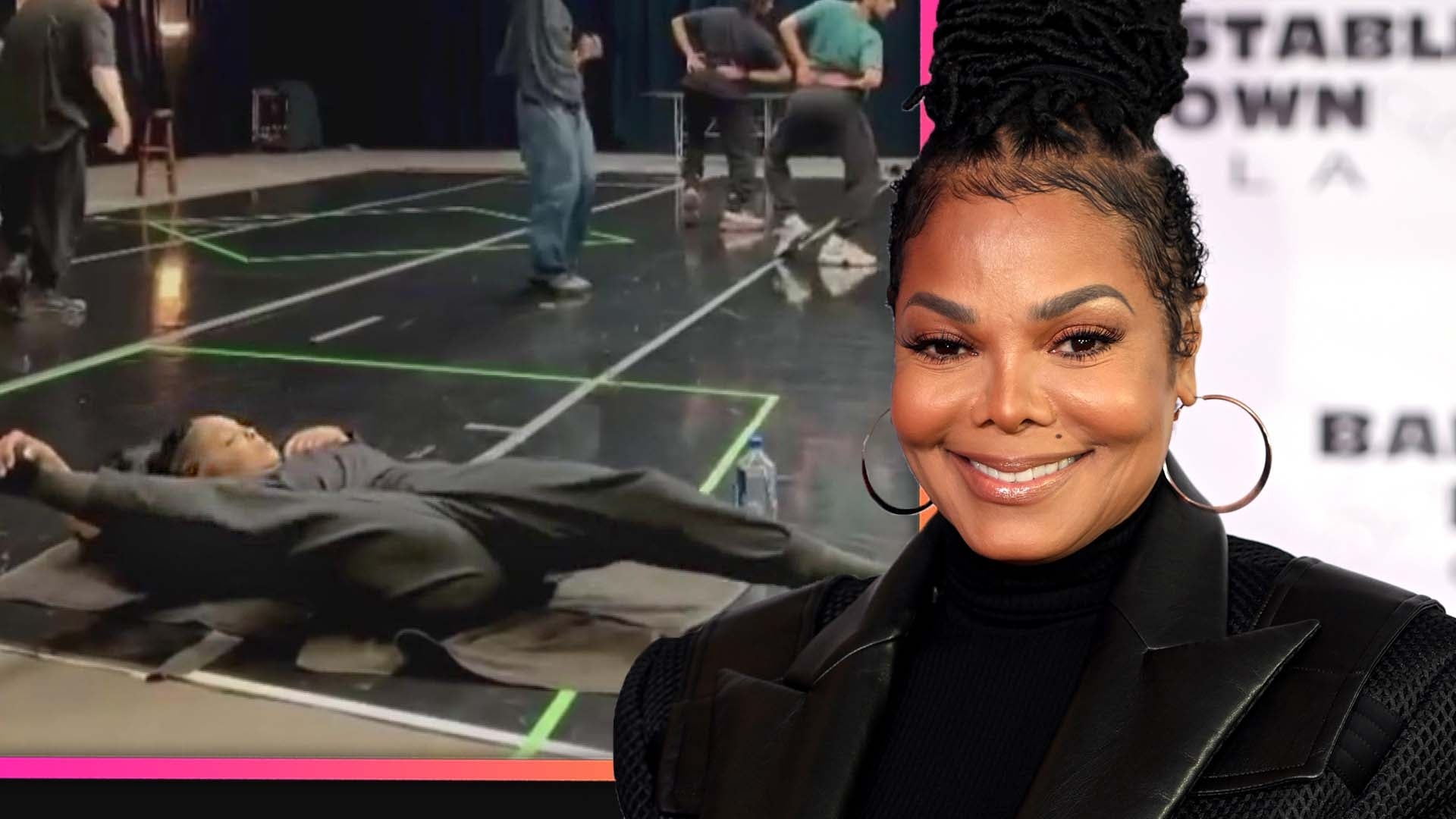 Janet Jackson Shows Off Her Extreme Flexibility During Dance Rehearsal  