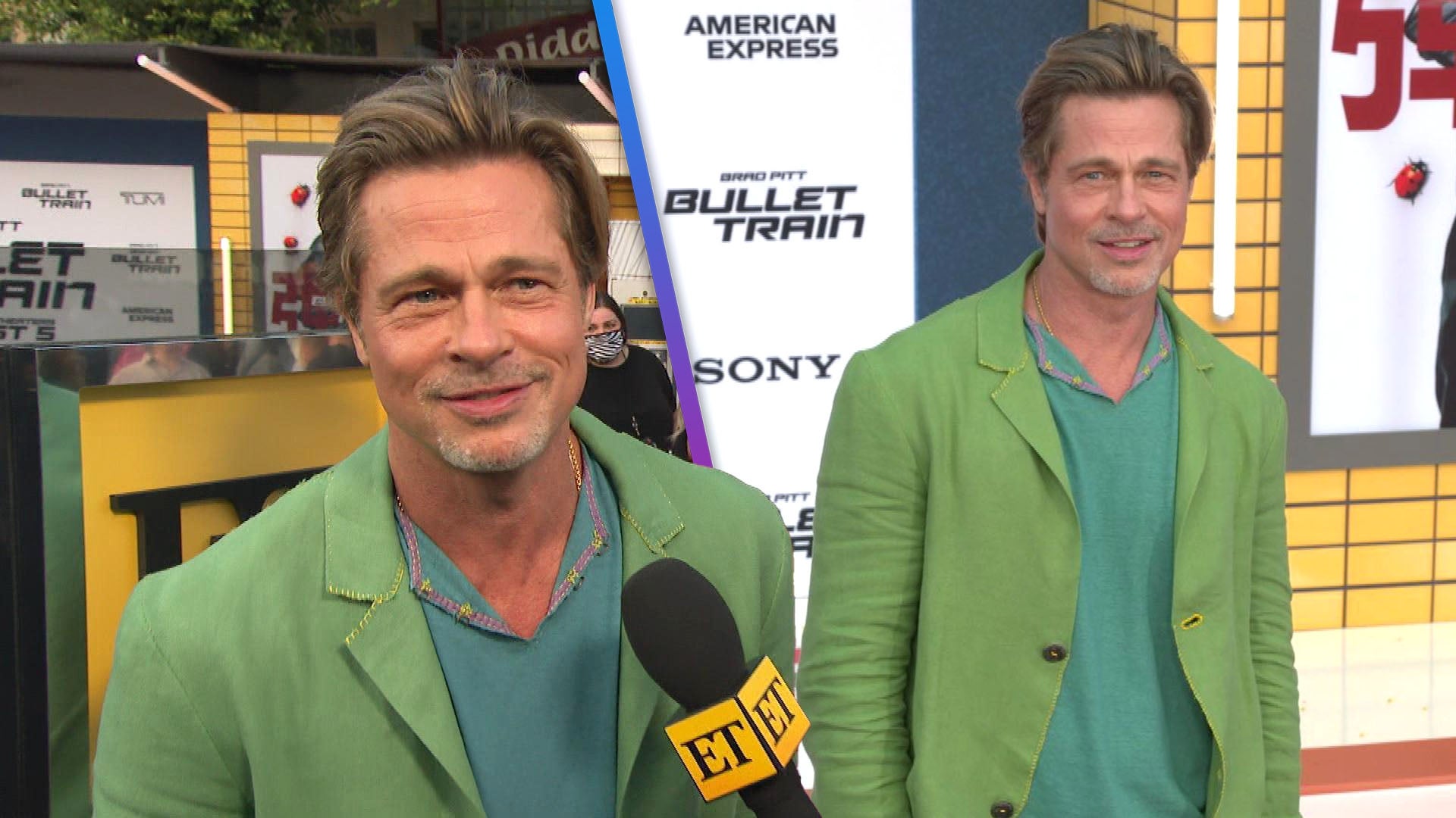 Brad Pitt Explains Why He Switched Up Red Carpet Fashions for Funkier Looks (Exclusive)