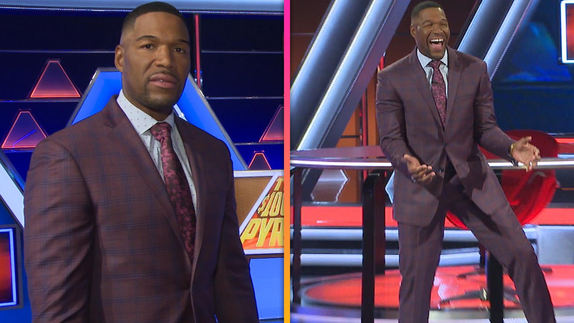 Michael Strahan Shares Tips to Win ‘The $100,000 Pyramid’ (Exclusive) 