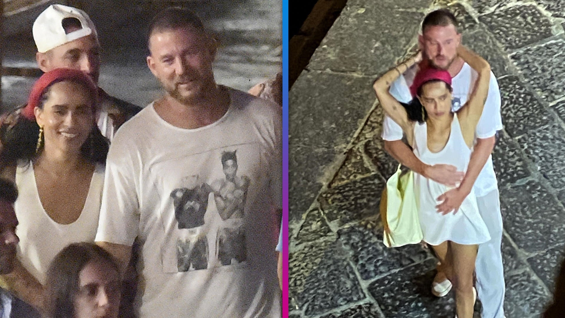 Zoë Kravitz and Channing Tatum Show Rare PDA During Italian