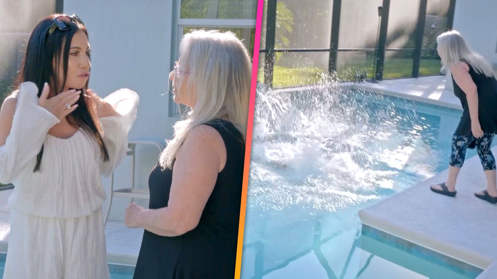 'sMothered': Jared's Stepmom Pushes Cher's Mom Dawn Into a Pool! (Exclusive)