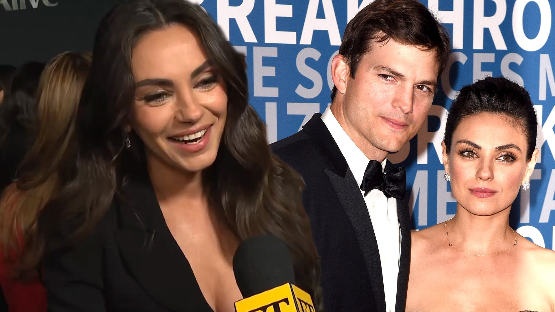 Mila Kunis Reacts to Ashton Kutcher’s Tequila-Fueled Love Confession (Exclusive) 