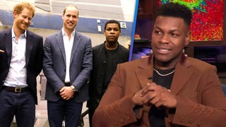 John Boyega Spills on Prince Harry and Prince William’s Cut ‘Star Wars’ Cameos