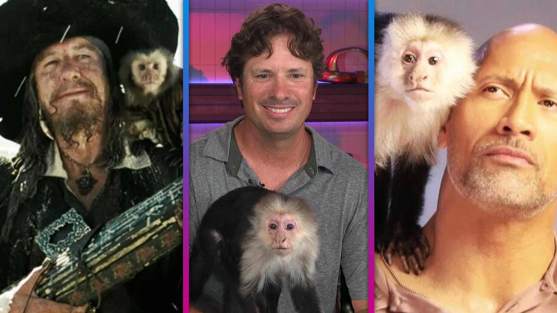 ‘Pirates of the Caribbean’ Monkey's Trainer Reveals Which Celeb Was Nervous to Work With Him