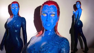 Kim Kardashian Fully Transforms Into ‘X-Men’s Mystique