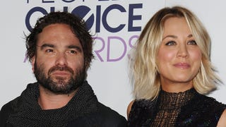 Kaley Cuoco and Johnny Galecki on Moment They Fell in Love on 'Big Bang Theory' Set