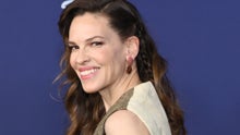 Hilary Swank attends the 2022 ABC Disney Upfront at Basketball City - Pier 36 - South Street on May 17, 2022 in New York City