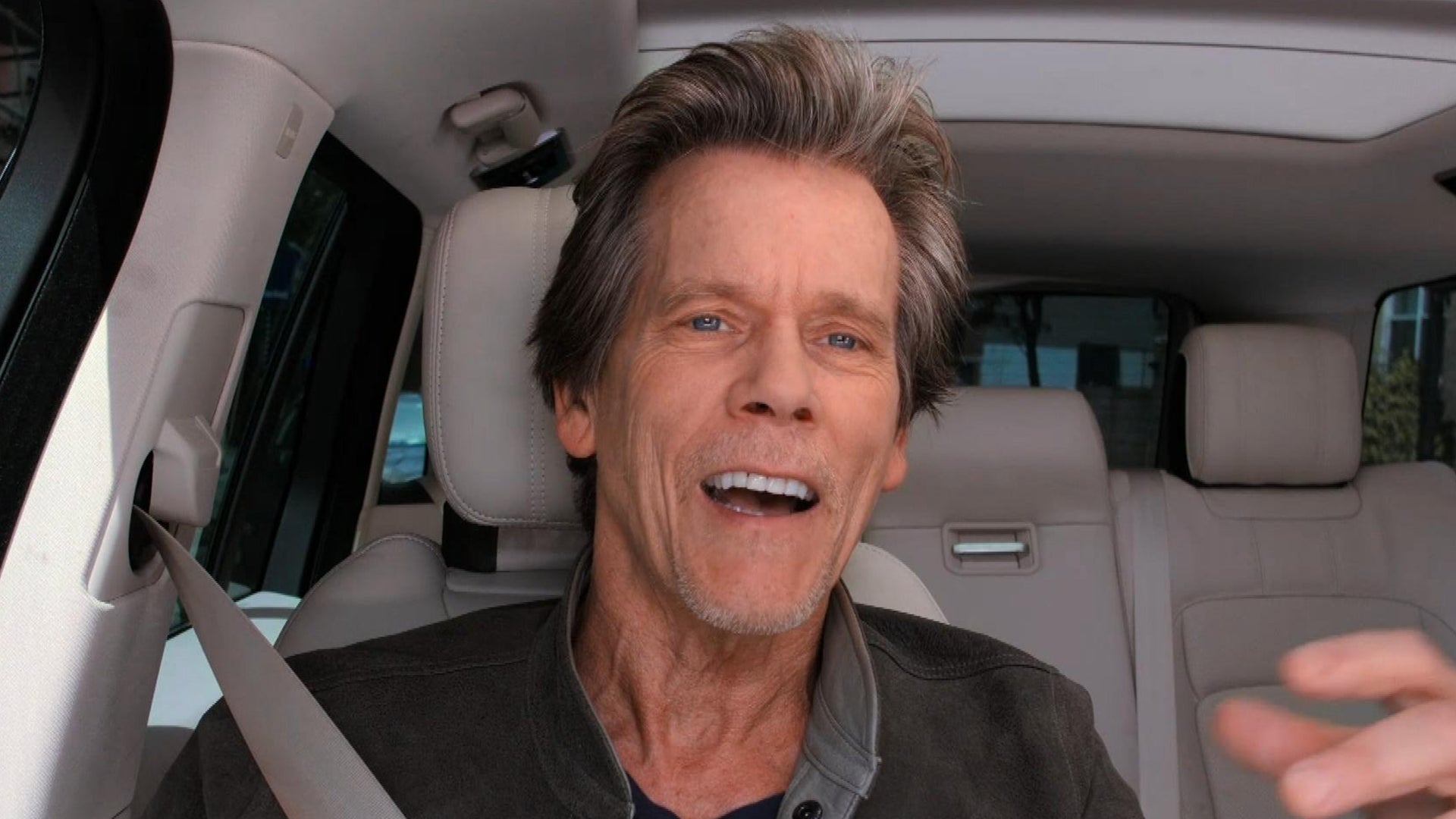 'Carpool Karaoke': Kevin Bacon Belts Out Bacon Brothers Song 'Play!' (Exclusive)