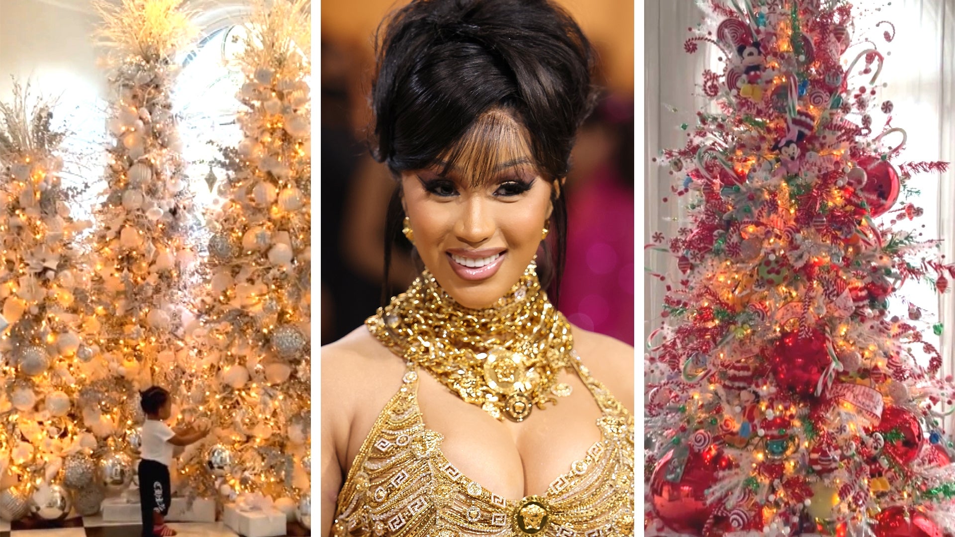 Cardi B Shows Off Her Over-the-Top Christmas Decor 