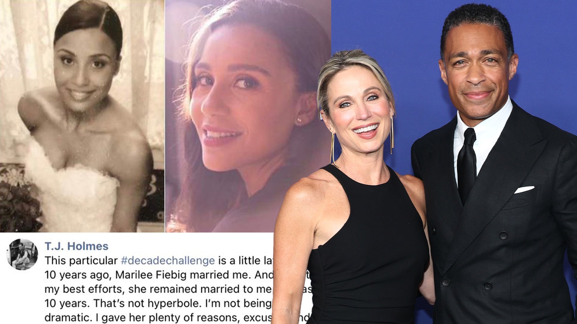 T.J. Holmes’ Anniversary Tribute to Wife Goes Viral Following Amy Robach Romance Reveal