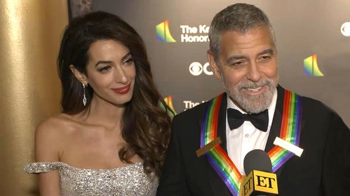 George and Amal Clooney on Their Kids' 'Filthy' Jokes! (Exclusive)