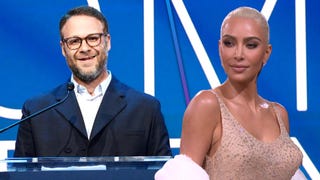 Seth Rogen Calls Out Kim Kardashian at 'The Hollywood Reporter's Women in Entertainment Gala